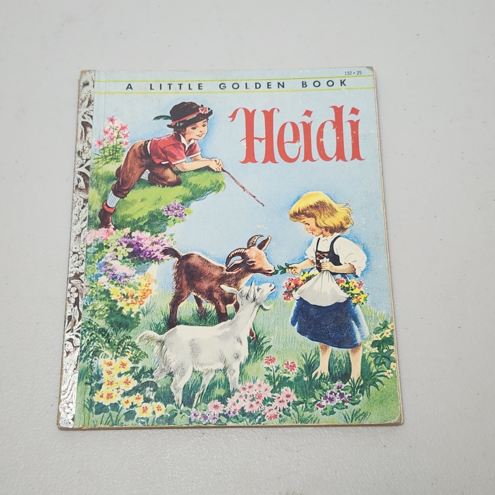 Little Golden Books‎ Lot of 6 Books 1st Edition Heidi Alice Mickey Benji Trapper